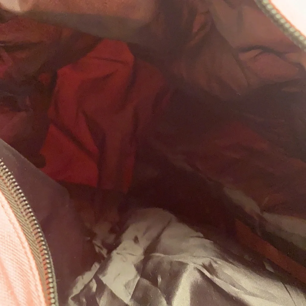 Victoria’s Secret two tone pink canvas backpack - Picture 7 of 9